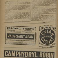 1748 - Page 1756 - Actes de la faculté de médecine de Paris. Thèses / Informations (suite). Avis de concours / Hôpital trousseau / Conférences de thérapeutique chirurgicale sur les affections des membres / Amphithéâtre d'anatomie