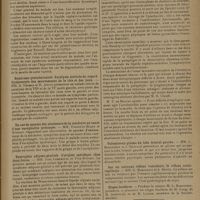 1819 - Page 1827 - Sociétés savantes. Société de neurologie. (Séance du 7 novembre 1929). Sclérose combinée subaiguë de la moelle sans anémie ni cachexie. MM. André-Thomas, H. Schaeffer et Amyot / Syndrome protubérantiel. Paralysie latérale du regard. Dyssynergie des mouvements de la tête et des yeux. MM. A. Thomas et R. Amyot / Un cas de spasme des abaisseurs de la mâchoire au cours d'une encéphalite prolongée. MM. Fribourg-Blanc et Kyriaco / Dystrophie adiposo-génitale d'origine spécifique chez deux frères. MM. Jean Lhermitte et Yves Dupont / Paraplégie avec signes de compression médullaire par arachnoïdite, sans tumeur. Guérison clinique complète après laminectomie et radiothérapie. MM. M. Faure-Beaulieu, Th. de Martel et Yser Solomon / Volumineux gliome du lobe frontal gauche. MM. L. Babonneix et J. Sigwald / Sur un nouveau réflexe vasculaire, le réflexe oculo-capillaire. MM. G. Marinesco et A. Bruch / Eloges funèbres. M. L. Babonneix / Société de médecine de Paris. (Séance du 26 octobre 1929). La radiothérapie est actuellement le seul traitement efficace des arthrites chroniques de la hanche. MM. Dausset et Lucy