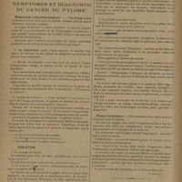1826 - Page 1834 - Livres nouveaux. Le rein des vieillards ; par Pierre Delafontaine... / Notes pour l'internat. Symptômes et diagnostic du cancer du pylore (A suivre)