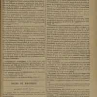 1833 - Page 1841 - Informations (suite). Les membres de l'union médicale latine visitent le centre de rééducation du docteur de Parrel / Amphithé^tre d'anatomie / Notes de pratique. La grippe et ses suites / Hôtel des syndicats médicaux français. Émission nouvelle de 900. 000 Fr. D'obligations par la société immobilière de l'hôtel Chambon