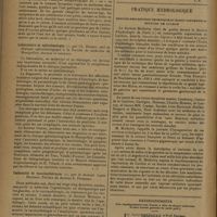1846 - Page 1854 - Livres nouveaux. Nouvelle anatomie artistique. Le Nu dans l'art. [L'art chrétien], par le Docteur Paul Richer... / Laboratoire et ophtalmologie, par Ch. Dejean... / Immunité et vaccinothérapie, par le Docteur Louis Moinson. Préface du docteur E. Pozerski. / Pratique hydrologique. Origine, description, technique du radio-vaporarium sulfure de Luchon / Renseignements