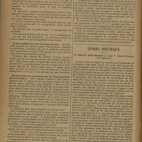 1864 - Page 1872 - Sociétés savantes. Société de thérapeutique. (Séance du 13 novembre 1929). A propos du traitement de l'épilepsie. M. L. Babonneix / Le gain pondéral au cours des cures marines. M. Barraud / Nouveaux dérivés métalliques dus au thiopropanolsulfonate de sodium. MM. Auguste Lumière et Félix Perrin / Contribution expérimentale à l'étude de la valeur thérapeutique du salicylate de soude dans le rhumatisme articulaire aigu. Mme Marie Lautier et M. R. Lautier... / Livres nouveaux. La septicité bucco-dentaire, par P. Fargin-Fayolle et R. Thibault