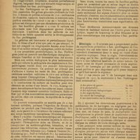 0030 - Page 22 - Revue générale. Les septicémies à Bacillus Perfringens ; par P. Baize... Le Bacillus Perfringens / Etiologie / Symptômes