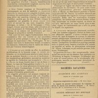 0032 - Page 24 - Revue générale. Les septicémies à Bacillus Perfringens ; par P. Baize... Symptômes. (A suivre) / Sociétés savantes. Académie des sciences. (Séance du 23 décembre 1929) / Société médicale des hôpitaux. (Séance du 13 décembre 1929). Étude biologique d'un cas de néphrite subaigu avec rétention chlorée. MM. Rathery et Waitz