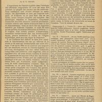 0045 - Page 37 - Affections congénitales du coeur et hérédo-syphilis ; par M. H. Grenet