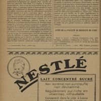 0068 - Page 60 - Pratique médicale. La médication analgésique, par le Docteur Hollande / Actes de la Faculté de médecine de Paris. Thèses