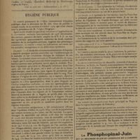 0106 - Page 98 - Informations. Guerre (Voir la suite des « Informations », p. 117) / Hygiène publique