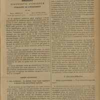 0133 - Page 125 - Revue générale. Syndromes mentaux comportant des réactions dangereuses. Diagnostic d'urgence. Formalités de l'internement ; par MM. Henri Desoille... et René Szumlanski... Signes cliniques