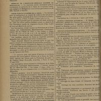 0146 - Page 138 - Informations. Médecins stagiaires de l'assistance médicale en Indochine / Médecins de l'assistance médicale indigène de Madagascar / Asiles publics d'aliénés de la Seine / Muséum d'histoire naturelle / Service quarantenaire d'Égypte / Amphithéâtre d'anatomie des hôpitaux de Paris. Cours de chirurgie de l'appareil oto-rhino-laryngologique, par MM. les Docteurs Moatti et Rossert... (Voir la suite des « Informations », p. 141)