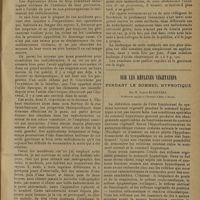 0151 - Page 143 - Les radiodermites et leur traitement ; par M. E. Doumer... / Sur les réflexes végétatifs pendant le sommeil hypnotique ; par M. Joseph Russetzki...