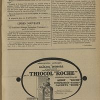 0161 - Page 153 - Sociétés savantes. Société de chirurgie de Toulouse. (Séance du 20 décembre 1929). Une observation de phlébite pelvienne emboligène post-abortum. MM. Baudet et Suc / Livres nouveaux. Le rachitisme. Etiologie. Pathogénie. Traitement, par A. B. Marfan. [L. Babonneix]
