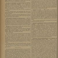 0212 - Page 204 - Sociétés savantes. Académie de médecine. (Séance du 4 février 1930). Action des sels de magnésium sur la genèse des tumeurs du goudron. M. Marullaz, une note présentée par M. Delbet / La cause de l'immunité et le mécanisme de la vaccination dans la tuberculose humaine. M. Auclair / Le N-oxyde de morphine en thérapeutique. MM. Polonovski, Nayrac et Tiprez / Société de biologie. (Séance du 25 janvier 1930). Les réserves glycogéniques du coeur. MM. Loeper et A. Lemaire / L'amylase du coeur. MM. Loeper, A. Lemaire et J. Tonnet / Inscription graphique de l'épreuve de Queckenstedt chez l'animal. MM. Loeper, A. Lemaire et J. Patel / Remarques électrocardiographiques sur la ligature des artères coronariennes chez le chien. MM. A. Clerc, P.-N. Deschamps, M. Bascourret et Robert Lévy / Etude « in vitro » sur les antivirus (2e note). M. L. Chaillot / La production de la toxine diphtérique d'après les modifications apportées par G. Ramon à la préparation du bouillon de culture. M. D. d'Antona