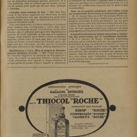0235 - Page 227 - Sociétés savantes. Société médicale des hôpitaux. (Séance du 24 janvier 1930). A propos de la cirrhose de Cruveilhier et Baumgarten. MM. Noël Fiessinger et L. Michaux, deux nouveaux cas de cirrhose de Cruveilhier et Baumgarten / L'atrophie jaune subaiguë du foie. MM. Noël Fiessinger et Guy Albot / Sensibilisation à l'ipéca. Effets et dangers de désensibilisations spécifiques brutales. MM. Claude Gautier et Ed. Joltrain / Deux cas de gangrène pulmonaire chez l'enfant traités par l'arsenobenzol intraveineux et terminés par guérison. M. P. Armand-Delille et Mme Roudinesco-Weiss / L'hyperbilirubinémie par spléno-contraction à l'adrénaline. Son intérêt comme test de l'insuffisance hépatique. M. P.-L. Drouet...