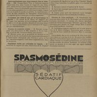 0237 - Page 229 - Sociétés savantes. Société de chirurgie. (Séance du 23 janvier 1930). Gastro-entérostomie pour ulcus stomacal chez un hémophile. MM. Prosper-Emile Weil et Grégoire / Traitement des abcès du sein par le bactériophage de d'Hérelle... M. Raiga, rapporté par M. Gosset / Fracture du scaphoïde tarsien. M. Mouchet, cinq observations de MM. Laquière et Xavier Colanéri, et une de MM. Solcard et Rollon... / Scapulalgie traitée par arthrodèse de l'épaule. M. Sauvé, sur l'observation de M. Raphaël Massart / Volvulus de l'anse ombilicale. M. Ombrédanne, une observation de M. Moulonguet