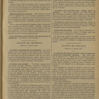 0269 - Page 261 - Sociétés savantes. Société médicale des hôpitaux. (Séance du 7 février 1930). De l'intolérance à l'anaphylaxie. M. Tzanck / Néphrite syphilitique subaiguë. MM. Rathery, Thoyer et Waitz / Société de chirurgie. (Séance du 5 février 1930). Anévrisme traumatique de l'artère fémorale. M. Moure, observation de M. Michaud... / Arthrodèse pour coxalgie. M. Sorrel, trois observations de MM. Delahaye, Wilmoth et d'Allaines / Coxalgie ancienne en attitude vicieuse traitée par ostéotomie et arthrodèse extra-articulaire. M. Mathieu / Arthrodèse extra-articulaire pour coxalgie grave en évolution. M. Lance, une observation de MM. Fruchaud et Odureau / Présentation de malades. M. Dujarier / Société de biologie. (Séance du 8 février 1930). Le colostrum des femmes vaccinées contre le tétanos ne contient pas d'antitoxine tétanique. MM. Robert Debré, G. Ramon et P.-L. Thiroloix / Les variations précoces du glycogène du foie et du muscle chez le chien dépanoréate avant et après l'injection d'insuline. MM. F. Rathery, Kourilsky et Mlle Gibert