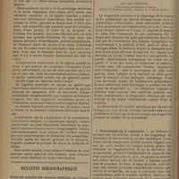 0342 - Page 334 - Clinique chirurgicale de l'Hôtel-Dieu. Un cas d'anévrisme artério-veineux ; par le Professeur Henri Hartmann / Bulletin bibliographique / Les bases bactériologiques de la coqueluche. Leur application au diagnostic et à la prophylaxie ; par Paul Foucaud...