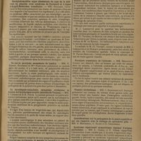 0345 - Page 337 - Sociétés savantes. Société de neurologie. (Séance du 9 janvier 1930). Résultats de sutures et de greffes nerveuses. MM. André-Thomas et G. Petit-Dutaillis / Encéphalomyélite aiguë disseminée du type de la sclérose en plaques, avec syndrome de Parinaud et à signe d'Argyll-Robertson transitoire. MM. Guillain, Cournand et Rouquès / Un cas de paralysie ascendante de Landry. MM. G. Roussy, Huguenin et Mlle Parturier / La narcolepsie-cataplexie, symptôme révélateur et unique de l'érythrémie occulte (maladie de Vaquez). MM. J. Lhermitte et E. Peyre / Un cas d'alexie consécutive à l'ablation d'une tumeur occipitale. MM. Cl. Vincent / Paralysie transitoire de l'altitude. MM. Béhague et Garsot / Tumeur cérébelleuse. MM. L. Babonneix et J. Sigwald / Syndrome répercussif sympathique régional d'origine auriculaire. MM. L. Cornil et P. Kissel