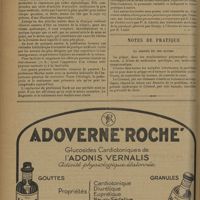 0348 - Page 340 - Livres nouveaux. La « Pratique médicale illustrée »... éditions G. Doin et Compagnie publient sous la direction du Professeur E. Sergent... / Notes de pratique. La grippe et ses suites