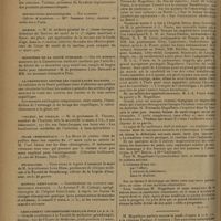 0370 - Page 362 - Informations. Légion d'honneur / Distinctions honorifiques / Marine / Ministère de la santé publique / La protection contre les coquillages malsains / Collège de France / Films chirurgicaux / Nécrologie / Hôpital Saint-Louis. Conférences de clinique chirurgicale pratique / Groupement universitaire français pour la S.D.N. / Chronique. Une leçon du Professeur Fernando Magalhaes...