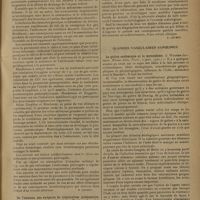 0379 - Page 371 - Analyses et indications bibliographiques. Médecine générale ; sous la direction de M. L. Babonneix... / Appareil respiratoire. Le traitement de la pneumonie par l'inhalation de gaz carbonique. (Y. Henderson, H. W. Haggard, P. N. Coryllos, G. C. Birnbaum. Arch. of intern. med...). [R. Levent] / De l'examen des suspects de tuberculose pulmonaire. Les « fausses tuberculoses » dues à des affections des voies aériennes supérieures. (A. Dudan. Revue méd. de la Suisse romande...). [R. Levent] / Glandes vasculaires sanguines. Le goître endémique et le myxoedème. (J. Wagner-Jauregg. Wiener Klin. Woch...). [R. Levent]