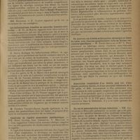 0387 - Page 379 - Sociétés savantes. Société de neurologie. (Séance du 6 février 1930). Syndrome douloureux du membre inférieur d'origine syphilitique. MM. André Thomas et Kudelski / Les hallucinations visuelles au cours des tumeurs cérébrales. M. Th. de Martel / Syndrome de rigidité musculaire postchoréique. MM. Henri Claude, Jean Lhermitte, P. Meignant et J. Cuel / Un nouveau cas d'ostéo-arthropathie chronique au cours du tabes, avec réaction ganglionnaire riche en lésions vasculaires spécifiques. M. Faure-Beaulieu et Mlle C. Brun / Association congénitale d'un double pied bot, d'une double paralysie faciale, et d'une paralysie bilatérale de la VIe paire. MM. Alajouanine et Huc / Un cas de mésocéphalite de type infectieux. MM. Alajouanine et Mollaret