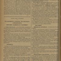 0426 - Page 418 - Livres nouveaux. Le traitement de la paralysie générale et du tabes par la malaria provoquée, par A. Fribourg-Blanc... / Notes pour l'internat. Épanchements sanguins traumatiques intracraniens. Symptômes, diagnostic et traitement