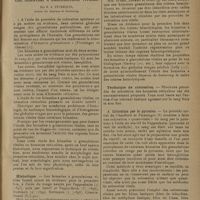 0433 - Page 425 - Revue générale. Les hématies à granulations vitales ; par P. S. Pétrequin... Historique / Technique de coloration