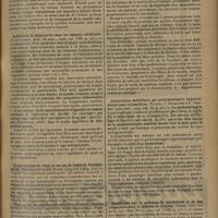 0523 - Page 515 - Analyses et indications bibliographiques. Neurologie ; par le Docteur J. Lhermitte... Cerveau. Sur deux signes de déséquilibration frontale. (L. van Bogaert et Paul Martin. Encéphale...) / La fièvre et la tachycardie dans les tumeurs cérébrales. (G. R. Lafora. Arch. de neur...) / Etude clinique de vingt et un cas de tumeurs hypophysaires. (Beckmann et Kubie. Brain...) / Moelle épinière. Modification de la moelle épinière dans les anémies. Etude anatomo-clinique. (Arthur Weill et Charles Davison. Arch. of neur. and psychiat...) / Compression médullaire par pachyméningite hypertrophique post-traumatique. (Richard, J. Dechaume et P. Croizat. Lyon méd...) / Recherches sur la présence de spirochètes et de fins corpuscules dans la sclérose en plaques. (Nishii. Arch. aus derm. neur. Inst. Wien...)