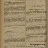 0534 - Page 526 - Informations. Inspection médicale des écoles / Exposition coloniale de 1931. Congrès de médecine / VIIe Congrès national de la tuberculose / Nécrologie / En faveur des Médecins sinistrés. Réunion des groupements professionnels toulousains / Communiqué du syndicat des Médecins de Vichy