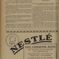 0544 - Page 536 - Sociétés savantes. Société médicale et anatomo-clinique de Lille. (Séance du 25 février 1930). Trou de Botal (présentation de pièce). MM. Langeron, Lamoril et Torck / A propos du traitement médical des abcès du poumon. MM. Langeron et d'Hour. Zona et varicelle. M. Le Grand / Chronique. Congrès de l'association des externes et anciens externes des hôpitaux de France
