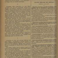 0556 - Page 548 - Chondrome malin. De l'extrémité supérieure du fémur simulant un anévrisme artérioso-veineux. Désarticulation de la hanche. Guérison ; par M. Lop... / Sociétés savantes. Société médicale des hôpitaux. (Séance du 14 mars 1930). Myopathie myotonique avec signe de Chvostek. Étude humorale. Rôle de l'insuffisance parathyroïdienne. MM. F. Rathery, P. Mollaret et R. Waitz / Sur le neurotropisme de la dengue. M. Avaritsiotis... / Un cas d'acromégalie. M. Carnot / Etude sur le syndrome sympathique cervical basedowiforme. MM. M. Labbé et J. Dreyfus / Septicémie à pneumobacilles de Friedländer avec localisation pulmonaire. Injection de trypaflavine. Guérison rapide. MM. P. Abrami et Robert Worms / Sur une forme clinique de septicémie à streptocoques : la septicémie streptococcique à localisation musculaire. MM. P. Abrami et Robert Worms