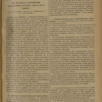 0569 - Page 561 - Revue générale. L'allergie typhique. Son rôle dans la vaccinothérapie et la vaccination préventive contre la fièvre typhoïde. Par E. Rivalier, J. Reilly, H. Cambessedès et J. Delalande