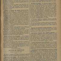 0575 - Page 567 - Sociétés savantes. Académie de médecine. (Séance du 8 avril 1930). Présence de l'ultravirus tuberculeux dans le sang d'enfants atteints de typhobacillose avec ou sans érythème noueux. MM. F. Arloing et A. Dufourt / Pathogénie et étiologie des spasmes graves de l'oesophage. M. Jean Guisez / Hygiène préventive des dermatoses. M. L. Lortat-Jacob / Société de chirurgie. (Séance du 26 février 1930). Traitement de la coxalgie. M. Leriche / Résection de cancer du côlon pelvien. M. Okinczyc / Invagination intestinale par tumeur maligne de la valvule iléo-caecale chez un enfant de sept ans. M. Mocquot, observation de M. Aumont / Chordome de la nuque. M. Robineau / Hygroma sous-deltoïdien à grains riziformes. M. Lenormant, observation de M. Guibal... / Intervention d'urgence pour asphyxie goitreuse. M. Lenormant, travail de M. Richard / Luxation subtotale du carpe antélunaire. M. Mouchet, observation de M. Delfourd... / Injections chlorurées sodiques dans l'occlusion et l'urémie post-opératoire. M. Lambert...