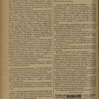 0614 - Page 606 - Informations. Guerre. Service de santé. (Armée active) / Les journées médicales de Bruxelles / Association des anatomistes / Le IIe Congrès international de pathologie comparée / Nécrologie / Faculté de médecine de Bordeaux. Clinique ophtalmologique du Professeur Teulières