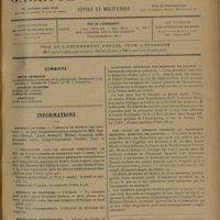0665 - Page 657 - Sommaire / Informations. Hôpitaux de Paris. Concours de Médecin des hôpitaux / Répartition, dans les services hospitaliers, de MM. les élèves internes en pharmacie pour l'année 1930-1931 / Hôpitaux de Province. Orléans / Distinctions honorifiques / Association générale des médecins de France. Assemblée générale annuelle / Une place de Médecin résident au passavant memorial hospital de Chicago