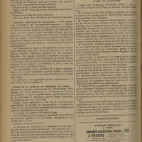 0666 - Page 658 - Informations. La rue Fernand Widal / Ligue française contre le cancer / Journées médicales de Bruxelles. Avis important concernant les congressistes français / Cours de la Faculté de médicine de Paris. Chaire de clinique chirurgicale de l'Hôtel-Dieu / Hygiène et clinique de la première enfance. (Hospice des Enfants-Assistés...) / Amphitéâtre d'anatomie / Chronique. L'aide aux cardiaques / Renseignements