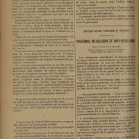 0688 - Page 680 - Tumeur maligne de la base du crâne chez une fille de douze ans. Le syndrome de la fente sphénoïdale ; par le Professeur P. Nobécourt / Quelques notions théoriques et pratiques concernant les phlegmons maxillaires et sous-maxillaires ; par le Docteur Jean Baillis...