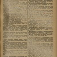 0705 - Page 697 - Analyse et indications bibliographiques. Chirurgie orthopédique ; par M. Lance... Paraplégies pottiques. Paraplégie pottique brusque et complète à l'évolution rapidement mortelle par compression osseuse et pachyméningite. (Fiolle, Poinso et Jaur. Comité méd. des Bouches-de-Rhône..., in Gaz. des hôp...). Traitement des paraplégies pottiques par la laminectomie et la greffe. (Leriche. Soc. de chir..., Bull. et mém..., Discussion : E. Sorrel - idem... - idem...). Contribution à l'étude des paralysies pottiques. (René fontaine. Gaz. des hôp...). Traitement des paraplégies pottiques. (J. Calvé. Notes prat. d'act. méd...). Le traitement des paraplégies du mal de Pott dorsal. (Raphaël Massart et R. Ducroquet. Presse méd...) / La dynamique lombo-sacrée. (Marcel Galland et Hermann Las Casas. Journ. de radiol. et d'élect...). Le mal de Pott lombo-sacrée. Son premier signe clinique chez l'adulte. (Marcel Galland. Bull. et mém. de la Soc. de méd. de Paris...) / L'arthrodèse extra-articulaire de l'articulation sacro-iliaque. (Winthrop M. Phelps et Merrill K. Lindsong, Surgery gyn. and obstetrics...) / L'arthrodèse de la hanche dans la coxalgie. L'arthrodèse extra-articulaire de la hanche pour tuberculose. (Fred H. Albee. Ann. of surg...). L'arthrodèse de la hanche (R. Massart. Paris chir...). Arthrodèse intra-articulaire de la hanche dans la coxalgie. Résultats éloignés. (Nové-Josserand, Tavernier et F. Bérard. Soc. chir. de Lyon...). Enchevillement osseaux transarticulaire dans la coxalgie. Résultat éloigné. (Santy et Félix Bérard. Soc. de chir. de Lyon...). Chirurgie réparatrice de la hanche. (VIIIe Congrès de la Soc. internat. de chir., Varsovie... Voir Résumé des rapports et discussion, Gaz. des hôpit...). L'arthrodèse de la hanche dans la coxalgie. (Félix Bérard. Th. de Lyon... Travail du service du Professeur Nové-Josserand). L'arthrodèse extra-articulaire de la hanche dans la coxalgie. (R. Ch. Chaperon. Th. de Pris... Travail du service de M. Paul Mathieu). Arthrodèse extra-articulaire pour coxalgie en évolution chez un adulte. (E. Sorrel. Soc. de chir... Bull...). 1° Arthrodèse extra-articulaire de la hanche pour coxalgie en évolution : M. Wilmoth ; - 2° Coxalgie arthrodèse extra-articulaire : M. d'Allaines ; - 3° Présentation de pièces anatomiques d'arthrodèse de la hanche pour coxalgie ancienne : M. Delahaye. - (Rapport : M. E. Sorrel. Discussion : MM. Ombrédanne, Lenormant. Soc. de chir... Bull...). Coxalgie ancienne en mauvaise position et non ankylosée. Ostéotomie et arthrodèse dans la même opération. (P. Moulonguet. Rapport : M. P. Mathieu. - idem...). Arthrodèse extra-articulaire de la hanche pour coxalgie grave et évolution chez un adulte. (H. Truchaud et J. audureau. Rapport : M. Lanche ; - idem...). A propos du traitement des coxalgies en évolution. (M. Leriche ; - idem...)