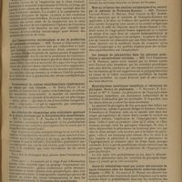 0717 - Page 709 - Sociétés savantes. Société de biologie. (Séance du 5 avril 1930). Action du nitrite d'amyle sur la pression rachidienne. MM. Loeper, A. Lemaire et J. Patel / Virus vaccinal et cataphorèse. M. P. Lépine / Sur l'immunisation antitétanique et sur la production de l'antitoxine tétanique. MM. Ramon et Descombey / Transmission du typhus exanthématique expérimental au cobaye par voie cutanée. M. Harry Plotz / Les arthrites du rhumatisme poly-articulaire spontané de la souris provoqué par le Streptobacillus moniliformis. MM. C. Levaditi, F. R. Selbie et R. Schoen / Essai de transfert à l'homme des anticorps de l'animal sensibilisé. MM. Pasteur Vallery-Radot, G. Mauric, Paul Giroud et Mme Andrée Hugo / Mise en évidence des qualités antigéniques d'un extrait par la méthode de Prausnitz-Kustner. MM. Pasteur Vallery-Radot, G. Mauric, Paul Giroud et Mme Andrée Hugo / Les dosages de polypeptides dans les solutions protidiques à concentrations variables. MM. Noël Fiessinger et M. Herbain / Hyperglycémie insulinique immédiate et variations du glycogène. Nature du phénomène. F. Rathery, R. Kourilsky et Mlle S. Gibert / Chute du métabolisme basal par action des courants de haute fréquence chez les déséquilibrés endocrino-sympathiques. MM. E. Joltrain et D. Morat