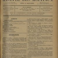 0721 - Page 713 - Sommaire / Informations. Hôpitaux de Paris. Concours d'accoucheur des hôpitaux / Concours pour les prix à décerner aux élèves externes en médecine (année 1930) et la nomination aux places d'élève interne en médecine vacantes le 5 janvier 1931 / Facultés de médecine. Concours de l'agrégation / Écoles de médecine. Tours / Conseil supérieur d'hygiène publique de France