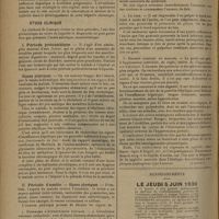 0734 - Page 726 - Notes pour l'internat. Cirrhose de Laennec / Renseignements