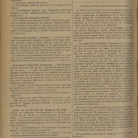 0738 - Page 730 - Informations. École d'application du service de santé des troupes coloniales / Inspecteurs départementaux d'hygiène adjoints / Centenaire d'Alfred Fournier / Association française d'urologie. Prix Etienne Taesch (donation faite par Mme Constance-Françoise Nicolay, sa veuve) / Cours de la Faculté de médecine de Paris. Chaire de pathologie expérimentale et comparée / Hospice de la Salpêtrière / Chronique. Contre les équivalences du baccalauréat