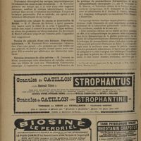 0768 - Page 760 - Sociétés savantes. Société des chirurgiens de Paris. (séance du 7 mars 1930). Fibromyomes intra-utérins volumineux et sessiles. M. Gaume... / Traitement chirurgical des vertiges labyrinthiques par l'évidement des canaux semi-circulaires. M. Bourguet / Appendicite avec ectopie du caecum et diverticulite de Meckel. M. P. Muller... / Torsion du pédicule d'une rate flottante. Obstruction intestinale. M. Raymond Petit / Volvulus chronique du côlon pelvien. M. Croisier... / Livres nouveaux. La pratique du pneumothorax thérapeutique et de la collapsothérapie chirurgicale, par F. Dumarest et R. Brette