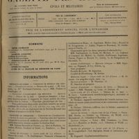 0773 - Page 765 - Sommaire / Informations. Hôpitaux de Paris. Concours de Médecin des hôpitaux / Concours d'accoucheur des hôpitaux / Facultés de médecine. Concours de l'agrégation