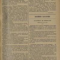 0781 - Page 773 - Revue générale. Le traitement du rhumatisme articulaire aigu ; par M. Georges Andrieu... C. Le traitement d'attaque. (A suivre) / Sociétés savantes. Académie de médecine. (Séance du 20 mai 1930). Recherches sur la cause de l'encéphalite et de la poliomyélite aiguë (avec projections). M. Aldershoff / L'encéphalite postvaccinale et son traitement. M. Hekman...