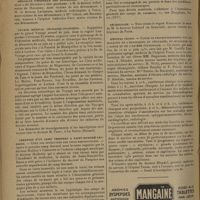 0790 - Page 782 - Informations. Facultés de médecine. Paris / Médaille d'honneur des épidémies / Voyage médical Cévennes-Pyrénées / Création d'un camp thermal à Saint-Honoré-les-Bains. Cure des affections des voies respiratoires / Nécrologie / Hôpital Tenon. Cours de perfectionnement sur les maladies de l'endocarde, du péricarde, du myocarde, de l'aorte et de l'artère pulmonaire