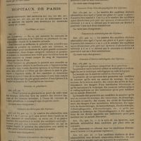 0799 - Page 791 - Sociétés savantes. Société de stomatologie de Paris. (Séance de mars 1930). Hétérotopie d'une dent de sagesse inférieure. MM. Bellard, Merville et Dufieux / Fistules mentonnières. Contrôle de l'origine par le lipiodol. MM. Berger et Landais / Hôpitaux de Paris. Arrêté modifiant les articles 213, 218, 225 bis, 227, 229, 230, 233, 237, 261, 263 et 264 du règlement sur le service de santé des hôpitaux et hospices civils de Paris