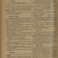 0838 - Page 830 - Notes pour l'internat. Cancer de la langue. Symptômes, diagnostic et traitement