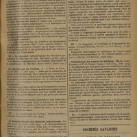 0855 - Page 847 - Analyses et indications bibliographiques. La radiologie en 1929 ; par Louis Delherme... Et P. Thoyer-Rozat... Radiothérapie. La radiothérapie des tumeurs de l'encéphale. (A. Béclère. Journ. de radiol...) / La radiothérapie de l'asthme. (J. A. Huet et Sobel. Soc. de radiol...) / La Roentgenthérapie des annexites tuberculeuses. (Gibert. Journ. de radiol...) / La radiothérapie dans les crises de suffocation de l'enfance. (Duhem et Aidan. Journ. de radiol...) / Radiothérapie des tumeurs du médiastin. (Morel-Kahn, Fiamboli et P.-H. Codet. Pratique méd. franç...) / Sociétés savantes. Académie de médecine. (Séance du 3 juin 1930)