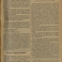 0867 - Page 859 - De quelques stigmates oculaires sensorio-moteurs au cours des encephalopathies infantiles ; par MM. L. Babonneix et J. Blum / Bulletin bibiographique / Travail de la clinique chirurgicale A de l'université de Strasbourg (Professeur Leriche). Abcès aigu du poumon guéri après phrénicectomie ; par MM. René Fontaine et Fernand Orban